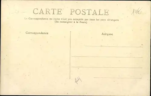 Ak Type du Centre, un Vieilleur, Mann mit Musikinstrument