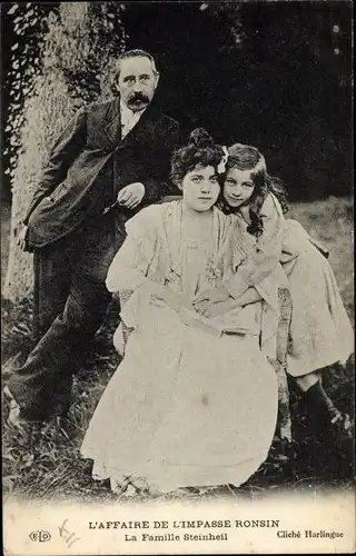 Ak L'Affaire de l'Impasse Ronsin, La Famille Steinheil