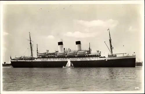 Ak Dampfschiff MS Monte Rosa, Dampfer, HSDG