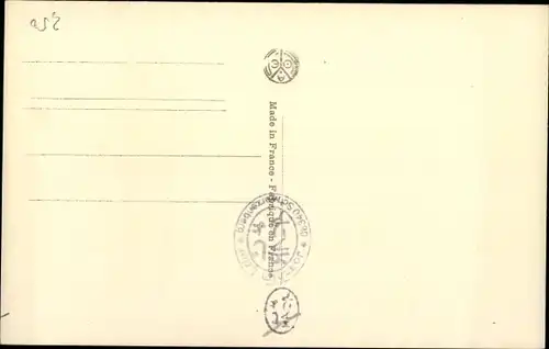 Künstler Ak Chabas, Im Zwielicht, Blonde junge Frau im Wasser badend