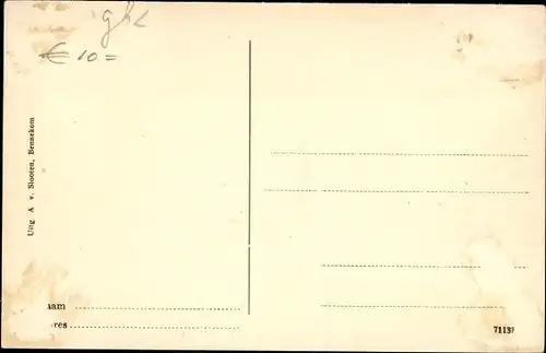 Ak Bennekom Gelderland, Dorfblick