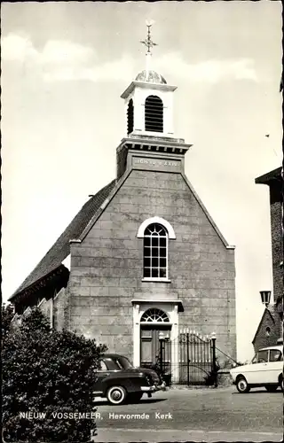 Ak Nieuw Vossemeer Zeeland Niederlande, Herv. Kerk