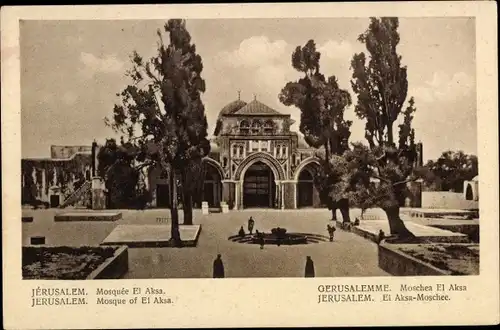 Ak Jerusalem Israel, Mosquée El Aksa