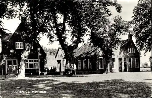 Ak Bourtange Westerwolde Groningen, Marktplein