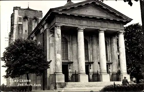 Ak Zierikzee Zeeland, Ned. Herv. Kerk