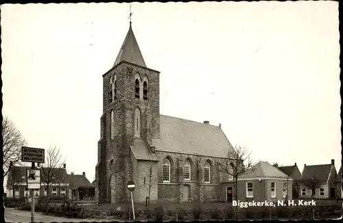 Ak Biggekerke Zeeland Niederlande, N. H. Kerk