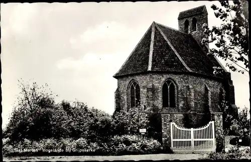 Ak Grijpskerke Zeeland, Sint Marien, Hogelände