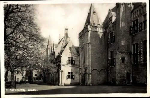 Ak Middelburg Zeeland Niederlande, Abdij