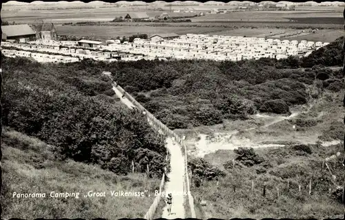 Ak Biggekerke Zeeland Niederlande, Panorama Camping Groot Valkenisse