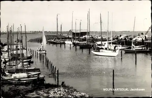 Ak Wolphaartsdijk Zeeland, Jachthaven