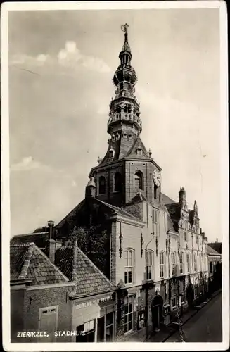 Ak Zierikzee Zeeland, Stadhuis