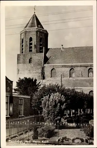 Ak Poortvliet Zeeland, Ned. Herv. Kerk