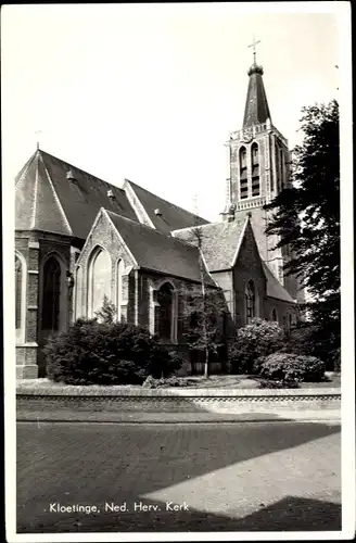 Ak Kloetinge Goes Zeeland, Ned. Herv. Kerk