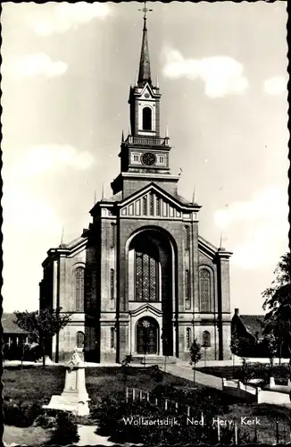 Ak Wolphaartsdijk Zeeland, Ned. Herv. Kerk