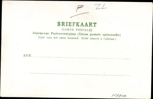 Ak Middelburg Zeeland Niederlande, Sociteit St. Joris met Balans
