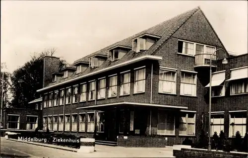 Ak Middelburg Zeeland Niederlande, Ziekenhuis