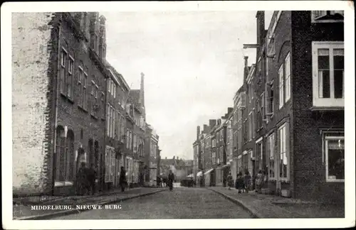 Ak Middelburg Zeeland Niederlande, Nieuwe Burg