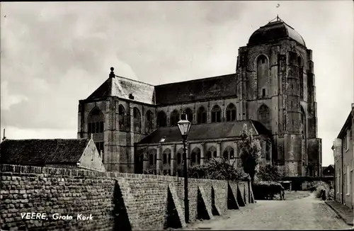 Ak Veere Zeeland Niederlande, Grote Kerk