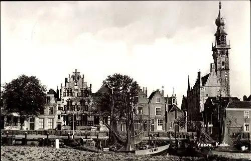 Ak Veere Zeeland Niederlande, Kade