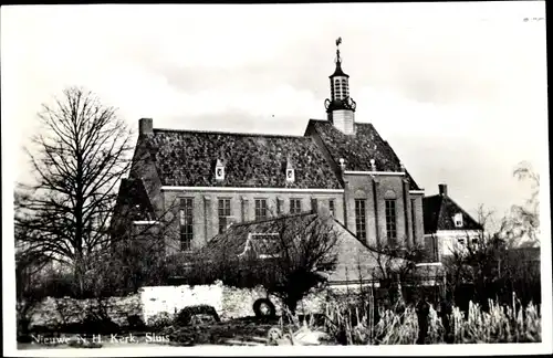 Ak Sluis Zeeland Niederlande, Nieuwe N. H. Kerk
