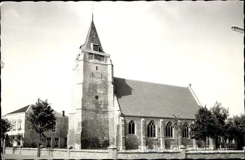 Ak Serooskerke Walcheren Zeeland Niederlande, Ned. Herv. Kerk