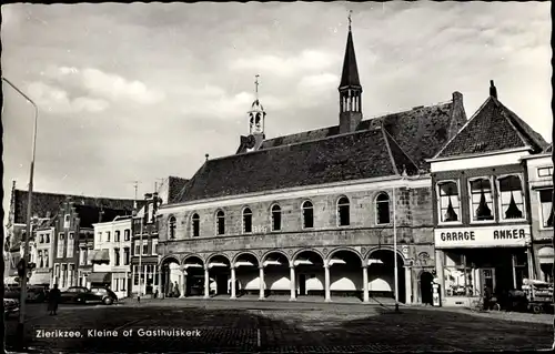 Ak Zierikzee Zeeland, Kleine of Gasthuiskerk