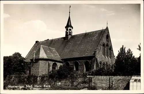 Ak Hontenisse Zeeland, Ned. Herv. Kerk