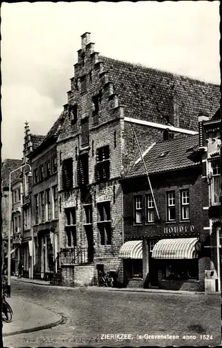 Ak Zierikzee Zeeland, 's Gravensteen anno 1524