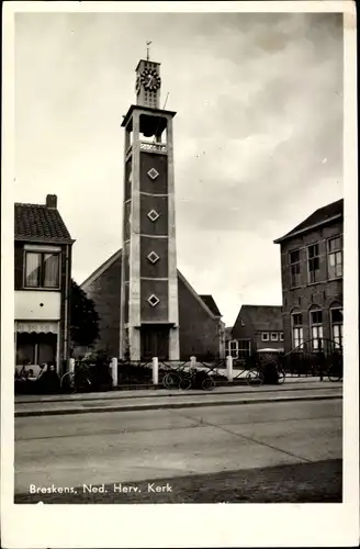 Ak Breskens Sluis Zeeland Niederlande, Ned. Herv. Kerk