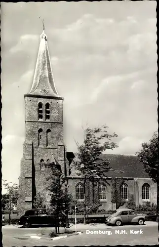 Ak Domburg Veere Zeeland Niederlande, N. H. Kerk