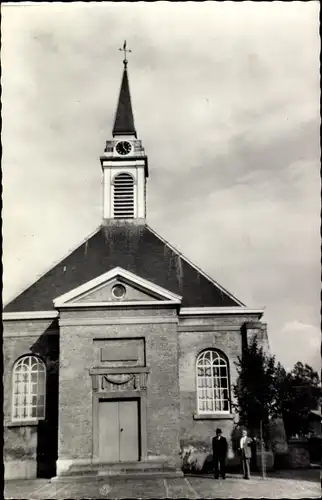 Ak Hoofdplaat Zeeland, Ned. Herv. Kerk