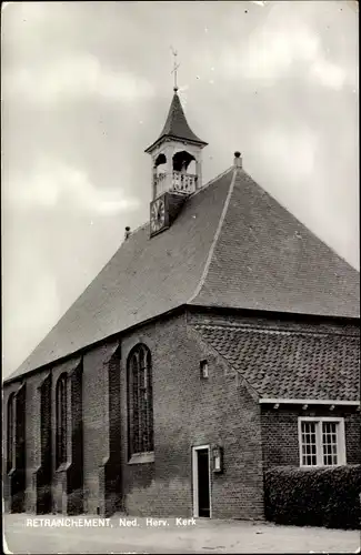 Ak Retranchement Sluis Zeeland, Ned. Herv. Kerk