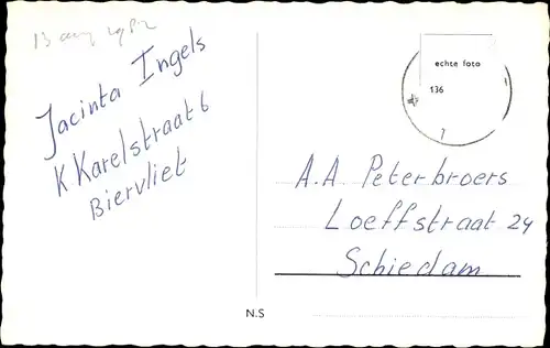 Ak Biervliet Zeeland Niederlande, N. H. Kerk