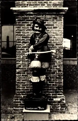 Ak Sluis Zeeland Niederlande, Jantje van Sluis