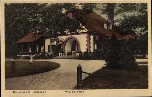 Ak Beuningen Overijssel Niederlande, Villa de Borch, Hotel-Restaurant Dinkeloord