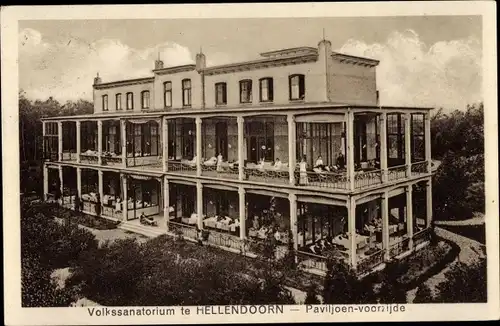 Ak Hellendoorn Overijssel, Volks-Sanatorium