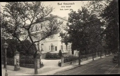 Ak Bad Kreuznach in Rheinland Pfalz, Villa Imhoff
