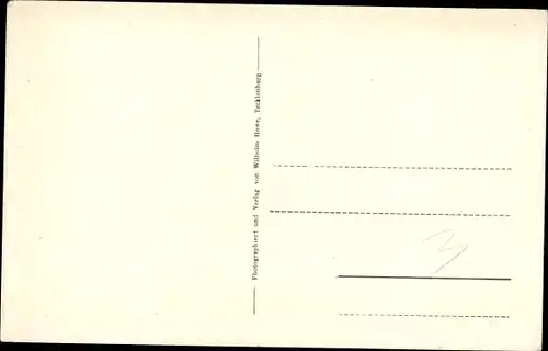 Ak Tecklenburg, Blick auf ein Ehrenmal mit Umgebung