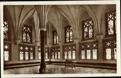 Ak Malbork Marienburg Westpreußen, Hochschloss, Meisters Sommer Remter, Innenansicht