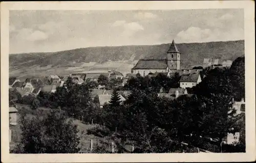 Ak Bad Bibra im Burgenlandkreis, Totalansicht