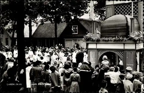 Ak Laren Nordholland Niederlande, St. Jans-Processie