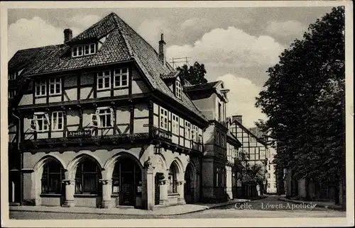 Ak Celle in Niedersachsen, Löwenapotheke