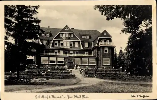 Ak Ilmenau Thüringen, Kurhaus Berghotel Gabelbach