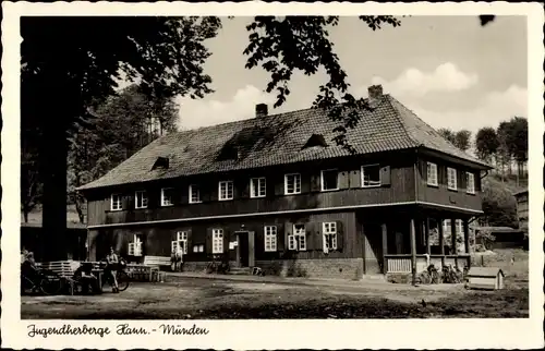 Ak Hann. Münden in Niedersachsen, Jugendherberge, Eigenheim des Landesverbandes Hannover