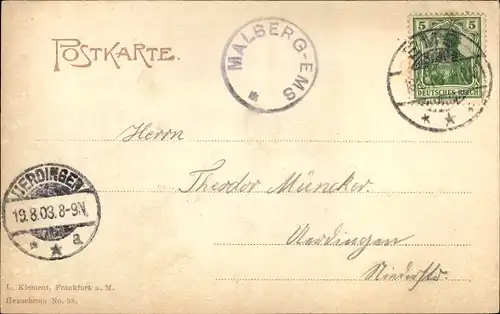 Ak Bad Ems, Mahlbergbahn