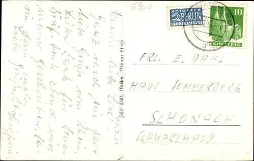 Ak Mehlem Bad Godesberg Bonn am Rhein, Panorama mit Siebengebirge