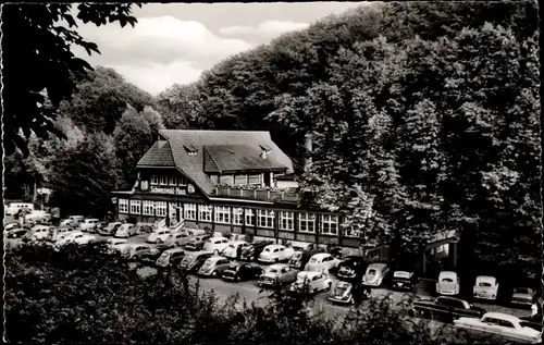 Ak Mettmann Nordrhein Westfalen, Neandertal, Café und Konzertrestaurant Schwarzwaldhaus