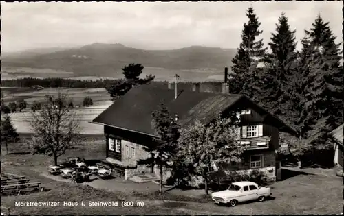 Ak Marktredwitz im Fichtelgebirge, Marktredwitzer Haus im Steinwald (800 m)
