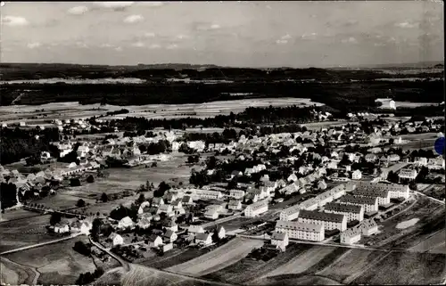 Ak Grafenwöhr in Bayern, Panorama, Luftbild