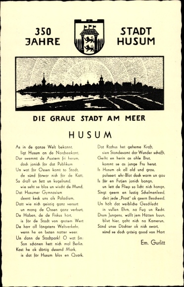 Die Graue Stadt Am Meer Text